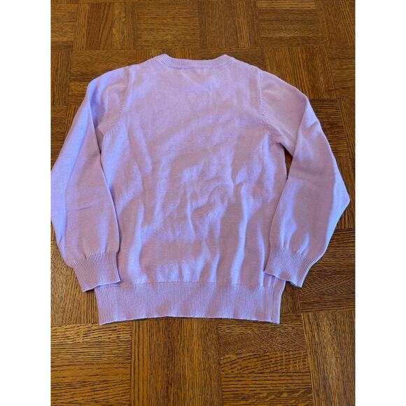 Youth Girlhood fuzzy black cat sweater size 6/7 - Picture 5 of 5